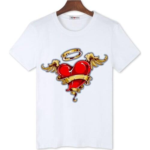 BGtomato Cupid Heart lovely t shirt new arrival cool t-shirt Good quality brand t shirt men cool joker tee shirt homme