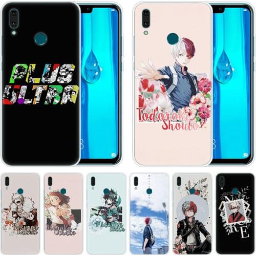 Luxury Silicone Case Anime My Hero Academia for Huawei Mate 30 20 Lite 10 Pro Y5 Y6 Y7 Pro 2019 Y9 Prime 2019 2018 Y6 Pro 2017
