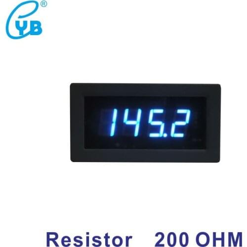 LED Digital OHM Meter Ohm Tester Resistance Meter Resistor 200 OHM Impedance Tester Ohmmeter Ohm Reader Blue Display Power DC 5V