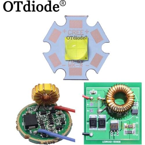 1 Set Cree XHP70 XHP70.2 6V Cool White Neutral White Warm White High Power LED Emitter 22mm/26mm 1 Mode or 5 Modes Driver