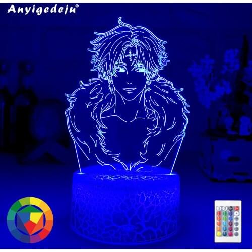 Hunter X Hunter Led Night Light Anime Lamp Kulolo for Bedroom Decor Nightlight Kids Children Birthday Gift Kulolo Light