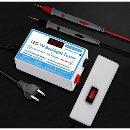 LED LCD Backlight Tester TV Meter Repair Tool Lamp Beads Strip 0-300V Output LED Strips Beads Test Tool Measurement Instruments
