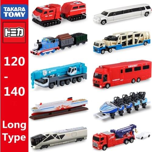 Takara Tomy Tomica Large Vehicle Series Diecast Miniature Crane Truck Bus And Business Car Mould Hot Pop Kids Bauble Doll