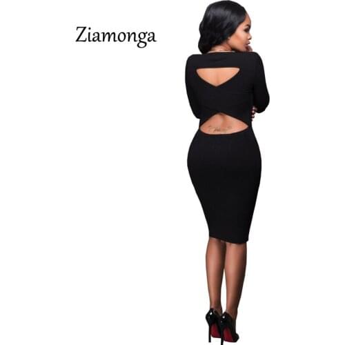 Ziamonga Fashionable Knitted Dresses
