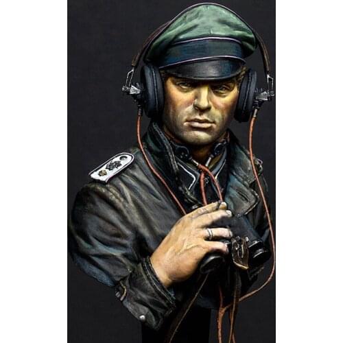 1/10 Resin Bust Building Kit Tank Commander