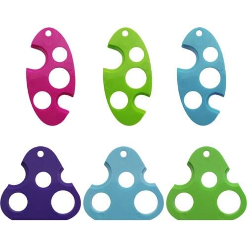 1 Pcs Portable Triangle Leaf Shape Plastic Essential Oil Opener Key Refillable Bottles Roller Balls Caps Remover Opening Tools