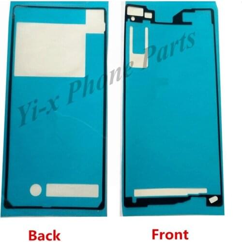 20pcs/lot Front LCD Display Screen + Back Waterproof Adhesive Glue Tape Sticke for SONY Xperia Z2 L50W D6503
