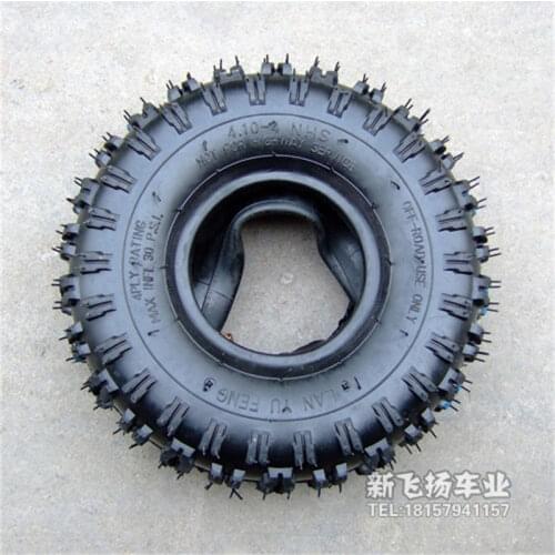 4.10-4 410-4 Rear Tine Garden Rototiller Snow Blower Go Cart Tire Rim Wheel