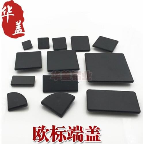 4PCS 2020 3030 4040 4545 5050 6060 8080 Aluminum Profile European Standard Cover End Cover Plate Nylon Plastic Plug Head