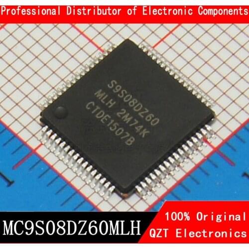 5pcs/lot MC9S08DZ60 MC9S08DZ60MLH S9S08DZ60MLH LQFP-64 Original In Stock