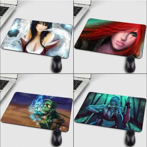 Mairuige League of Legends Large Gaming Mouse Pad Anti-slip Mousepad Rubber Laptop Table Mat for LOL Players Dota2 rubber mat