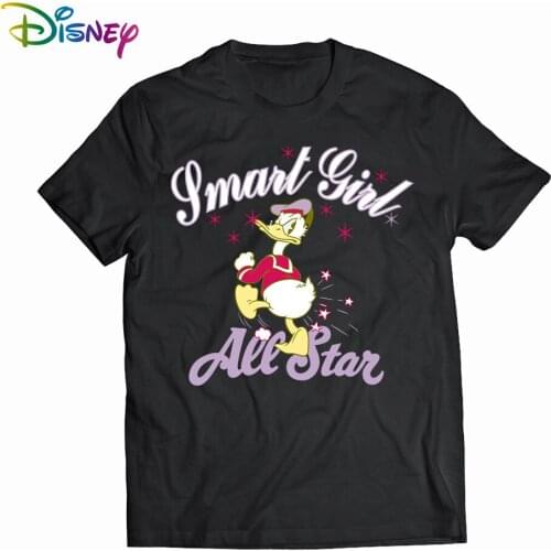 Disney Donald Duck Mens Woman T-shirts cotton graphic t shirts Summer Short sleeve tee anime tshirt womens t-shirt 2021 Tops
