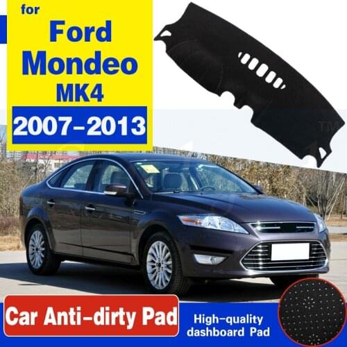 For Ford Mondeo MK4 2007~2013 Anti-Slip Mat Dashboard Cover Sunshade Dashmat Protect Carpet Accessories 2008 2009 2010 2011 2012