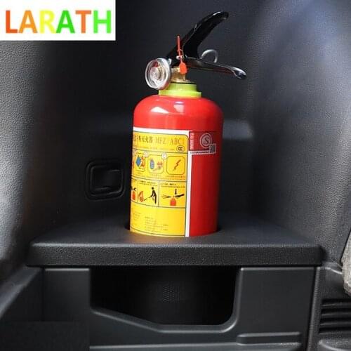 For Hyundai Tucson 2015-2018 Fire Extinguisher Bandage Vehicle Trunk Fixed Belt Bracket Sticker Straps Strong Magic Tape