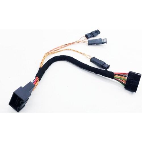 FOR MQB Octavia MQB superb 2017+ Canbus Gateway Extension plug&play Adapter Cable FOR V W MQB Touran Golf 7 MK7 Tiguan MK2