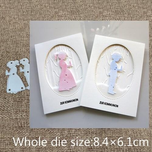 New Design Craft Metal Cutting Dies cut die Candle boy girl decoration Scrapbooking Album Paper Card Craft Embossing Die Cuts