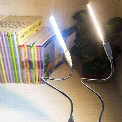 Mini Portable USB LED Book Light DC5V Ultra Bright Reading Book Lamp 24leds Lights For Power Bank PC Laptop Notebook Computer