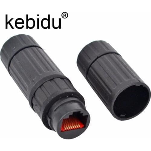 New Waterproof M16 IP68 Ethernet Network LAN Cable RJ45 Female to Female Connector Adapter Plug Socket Waterproof Connector