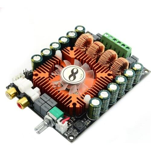 160W*2 High Power 2.0 Amplifier Board DC 12~36V TDA7498E High Power Digital Power Amplifier Board 2.0HIFI Stereo Support BTL220W