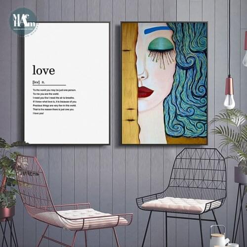Nordic Minimalist Family Letter Quote Wall Art Canvas Poster Print Painting figures Wall Pictures for Living Room Home Decor