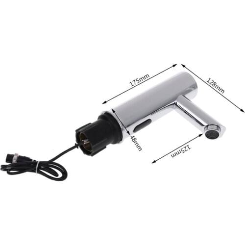 Bathroom Automatic Infrared Sensor Sink Faucet Touchless Basin Water Tap Deck Mounted P31A