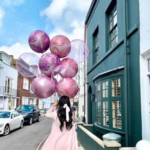 1/3pcs 22inch 4D Agate New Golden Leopard Foil Balloon Wedding Birthday Party Decor Photo Props Baby Shower Round Helium Balloon