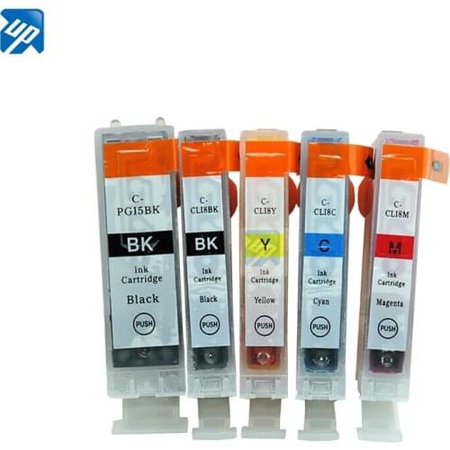 10 X Compatible ink cartridge for Canon MP500 510 520 530 600 iP4200/iP3300/iP3500/iP4300/iP4500/iP5200 PGI-5BK PGI5/CLI-8