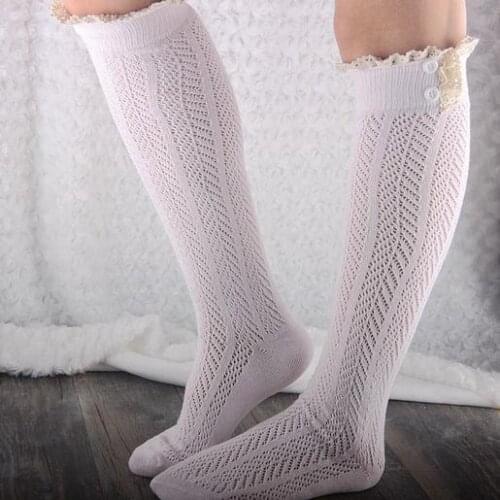 240pair/lot Women LadiesTrim Crochet Lace Cotton Knit Leg Warmers Boot Knee Socks