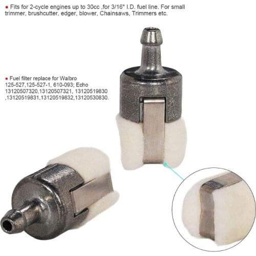 7pcs Gas Fuel Filter Pickup Replacement For Echo 13120507320 Chainsaw 125-527 N58A
