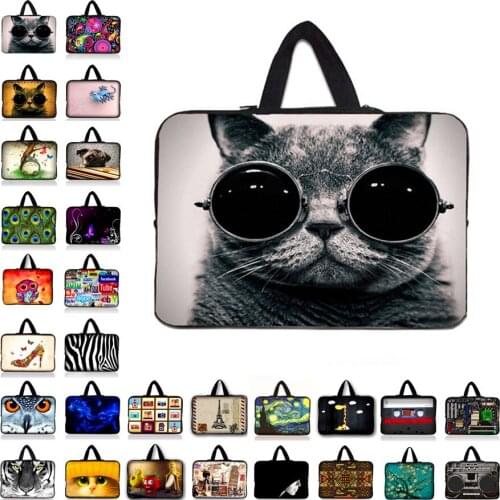 9.7 10 12 13 15.4 17 inch laptop bag tablet sleeve cases 13.3 15.6 14 inch computer cover For Macbook ipad Asus Acer HP Dell #C
