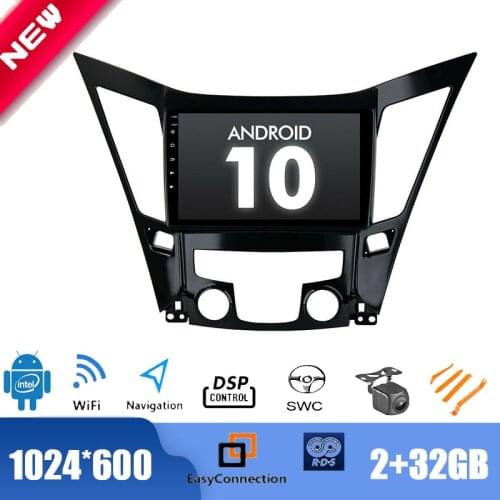 9" Android 10.0 Radio for Hyundai Sonata i40 i45 2011-2015 Car Multimedia Player GPS Stereo DSP 2.5D IPS WIFI Bluetooth TPMS