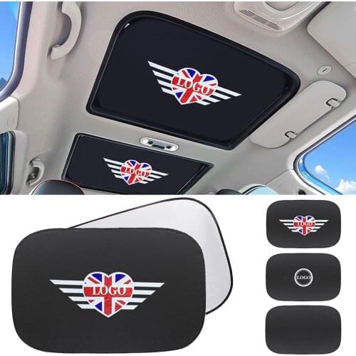 Car Foldable Sunroof Shade Sunshade Skylight Visor Cover Anti UV Window sun shade Heat Isolate For MINI Cooper R55 R56 R60 F54