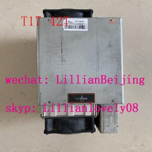 AntMiner T17 42T Asic Miner Sha256 Bitcoin BCH BTC Mining machine bitmain T17 with power supply