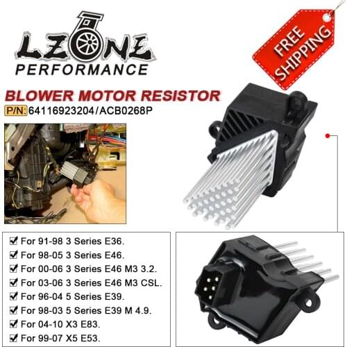 FREE SHIPPING Final Stage Car Heater Blower Motor Resistor for BMW E46 E39 X5 X3 64116923204 64116929486 64118385549 64118364173