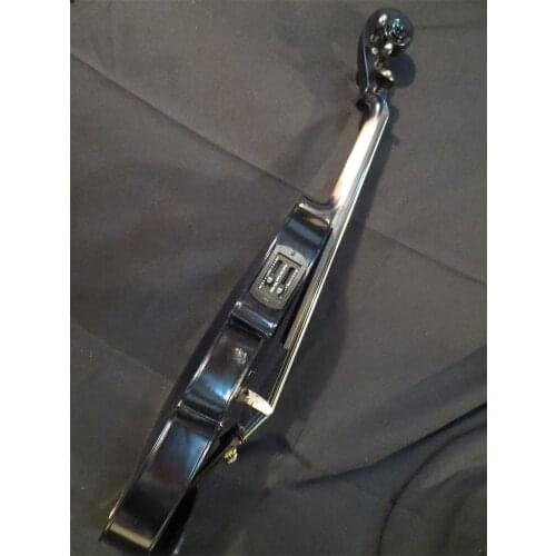 Black colors 5 strings 15"-16" electric acoustic viola,good Sound