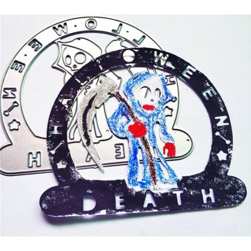 Death metal die cutting dies Stencils for Diy scrapbooking Photo Album Paper Card Decorative Craft Embossing Die