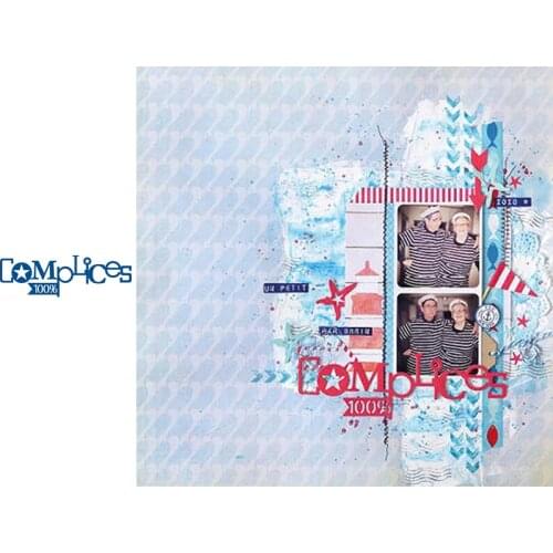 French Word Metal Cutting Dies for Scrapbooking and Card Making Craft 2019 New die cuts