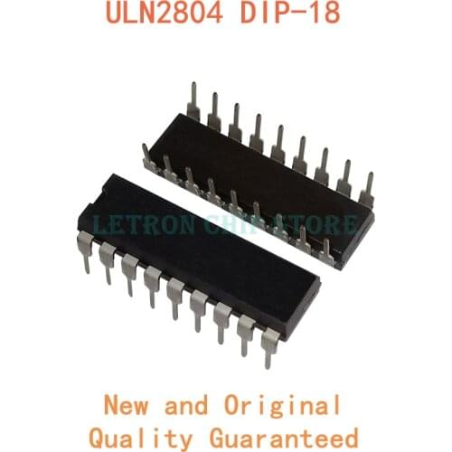 10PCS ULN2804 DIP18 ULN2804A DIP-18 ULN2804AN DIP ULN2804APG new and original IC Chipset