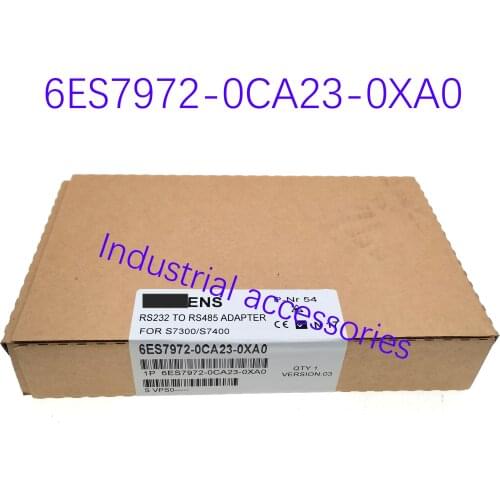 New original 6ES7972-0CA23-0XA0/6ES7 972-OCA23-OXAO programming cable adapter spot