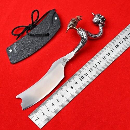 Fixed Blade D2 Knife Karambit Survival Hunting Tactical Military Knives Utility EDC Self Defence Pocket Knifes Stainless Steel