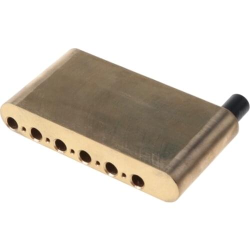 K1KD Tremolo Block Base DIY for Brass Electric Guitar Bridge Musical Instrument Parts Accessories