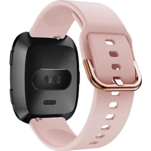 Strap For Fitbit Versa 2 Band Soft Silicone Wrist Waterproof Replacement Watch Strap For Fitbit Versa/Versa 2/Versa Lite Correa