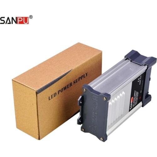 SANPU SMPS LED Driver 150w 12v 12a Outdoor Rainproof Constant Voltage Switching Power Supply 110v 220v ac/dc Light Transformer