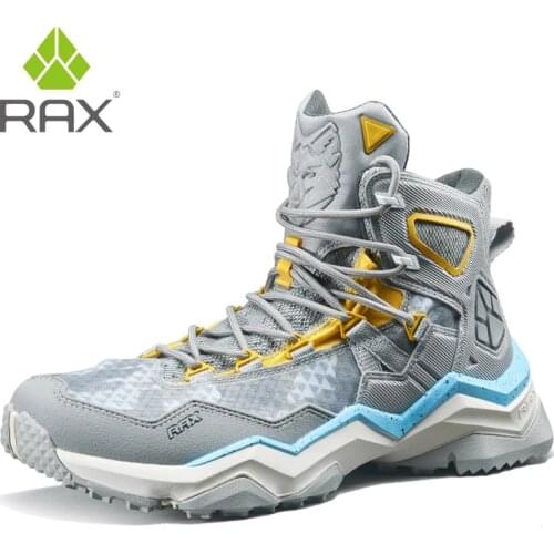RAX Hiking Boots Shoes Men Women Outdoor Sports Sneakers Trekking Shoes Lightweight Breathable Multi-terrian Sports Shoes