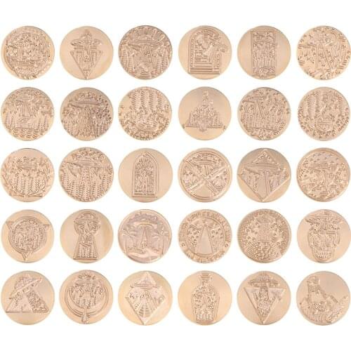 Sealing Wax Stamp DIY Art Decor Fire Paint Seal Flying Saucer Series Copperhead Sollos stempel Tools Decor Craft Wedding Decor