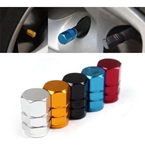 2018 hot 4pcs Car Wheel Tires Valves Tyre Stem Air Caps Airtight Cover for subaru impreza bmw e60 toyota tacoma geely toyota si