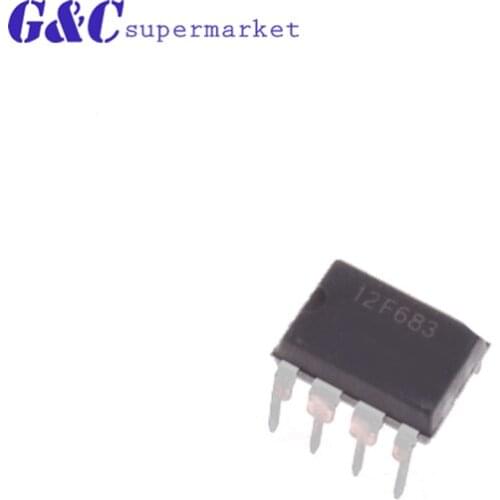 5PCS PIC12F683-I/P PIC12F683 12F683 DIP-8