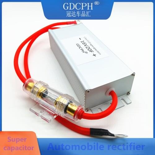 Rectificador automotriz Super Ferrari, módulo de capacitancia 16V20F 2,7 V120F, GENERAL de motocicleta 16V16.6F 16V83F 2.7V500F
