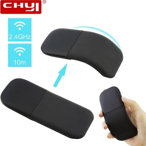 2.4Ghz Touch Wheel Wireless Mouse Foldable Gaming Mouse Silent Computer Mause 800-1200-1600DPI Mice For Laptop