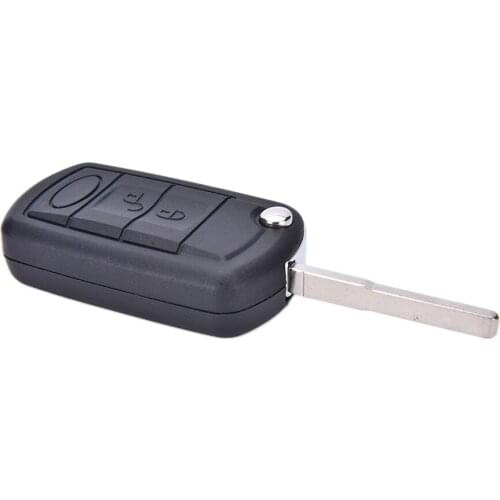 New 3 Button Folding Key Case Cover ShellFit For Range Rover Sport LR3 Discovery 3 Flip Fob